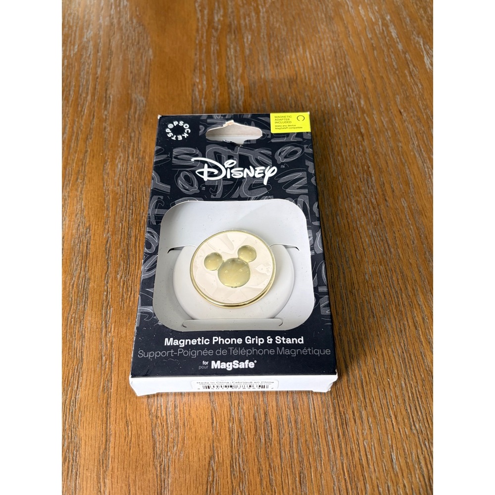 PopSockets Disney Mickey Mouse Enamel Magnetic Phone Grip Stand for MagSafe